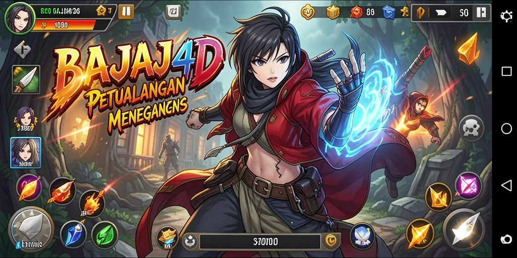 Tampilan menarik saat menjalani petualangan di BAJAJ4D.