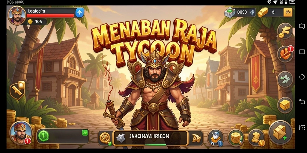 Screenshot gameplay D06 menampilkan momen menarik dalam membangun bisnis Tycoon.