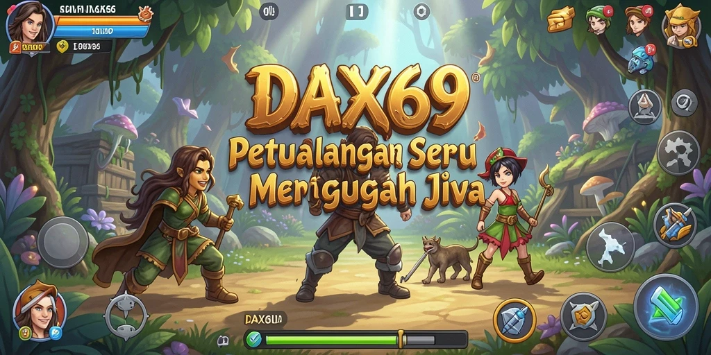 Gameplay DAX69 yang mendebarkan dalam petualangan menantang.