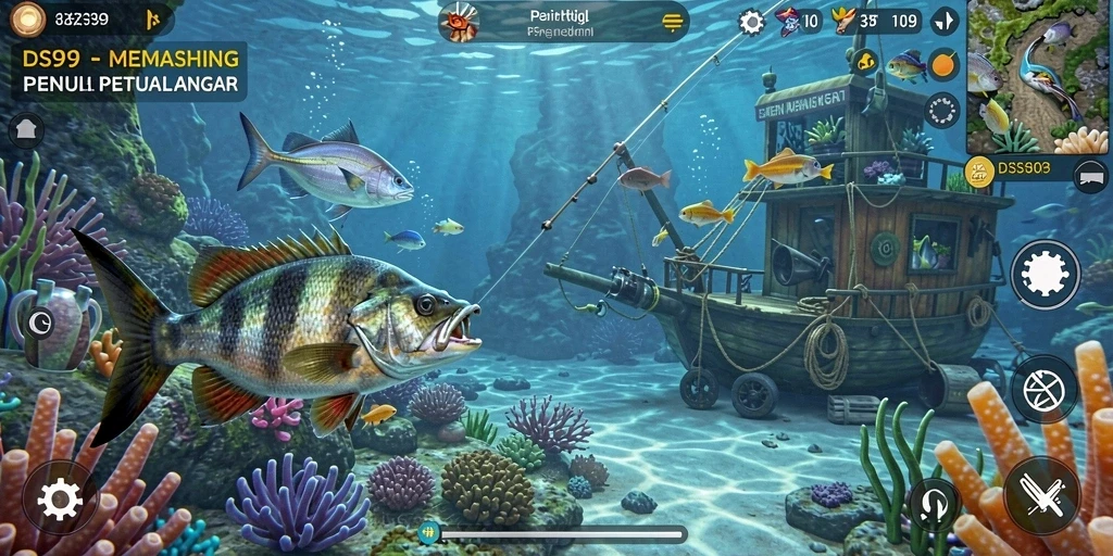 Tangkapan yang luar biasa dalam gameplay DS99 yang menyenangkan.