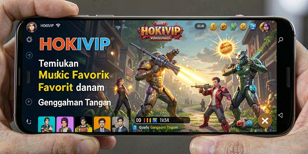 Tampilan screenshot HOKIVIP menampilkan antarmuka pengguna yang menarik dan rapi.