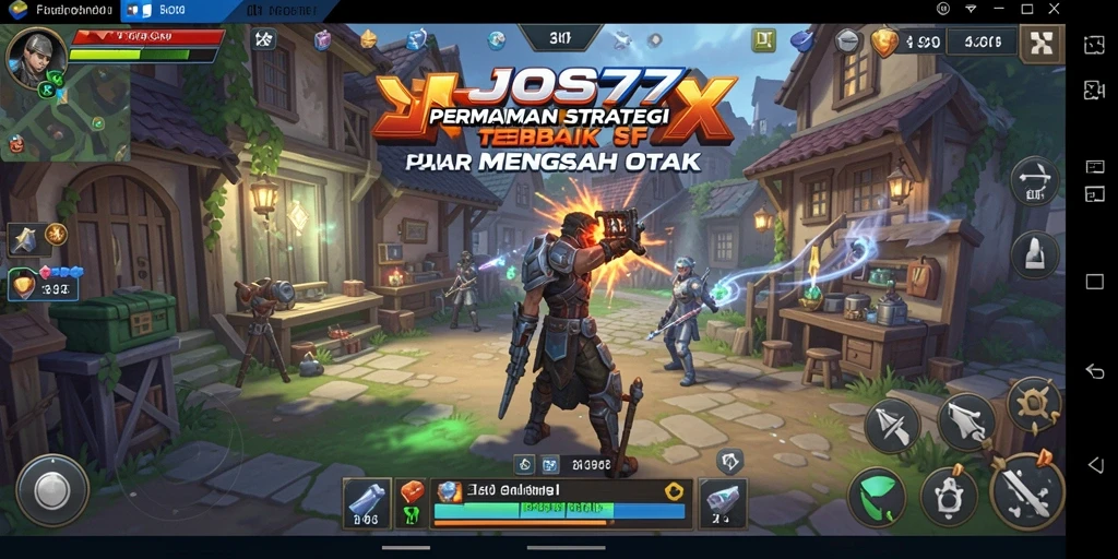 Tampilan menarik dari gameplay JOS77 yang mendebarkan.