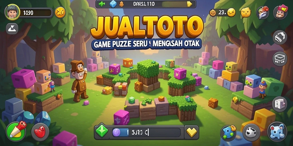 Screenshot gameplay menarik JUALTOTO menampilkan keseruan menyelesaikan teka-teki.