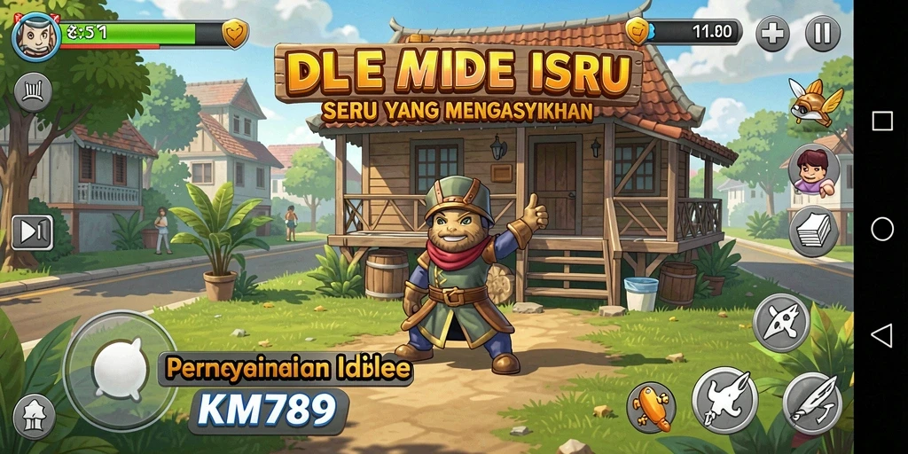 Tangkapan layar KM789 menampilkan gameplay Idle yang menarik dan mudah dipahami.