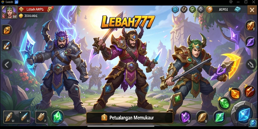 Tampilan dinamis dari pertarungan seru dalam LEBAH777.