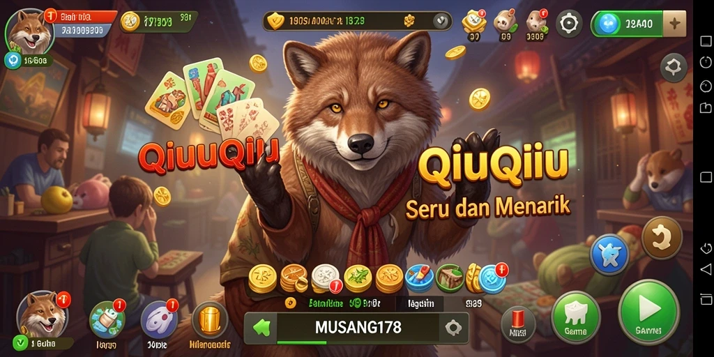 Tampilan gameplay seru dari MUSANG178 yang memukau.