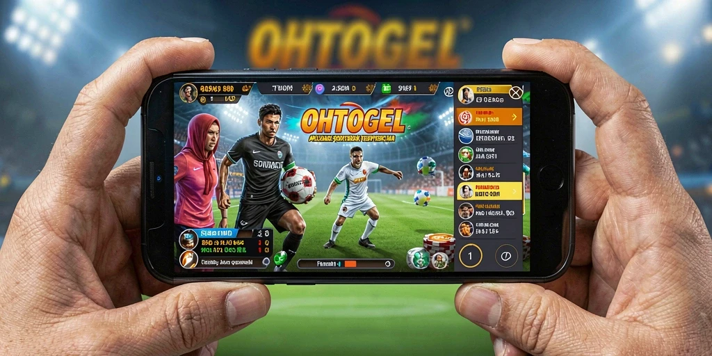 Tampilan antarmuka OHTOGEL yang menarik dengan fitur taruhan olahraga.