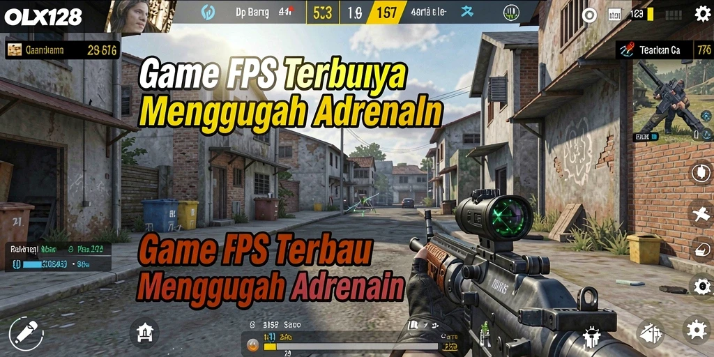 Gameplay intens dan penuh aksi dari OLX128 yang mengasyikkan.