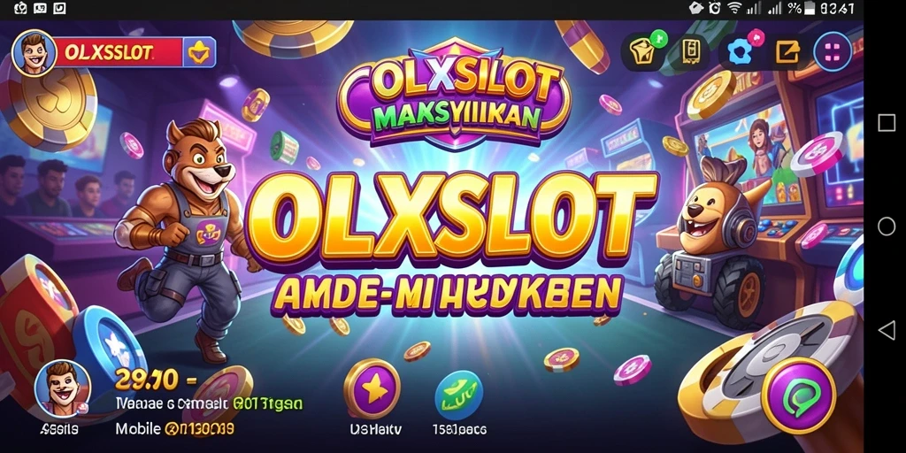 Tangkapan layar utama OLXSLOT menampilkan gameplay yang seru dan menarik.