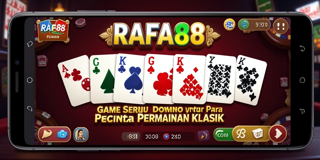 Tampilan gameplay RAFA88 dengan antarmuka yang menarik dan interaktif.