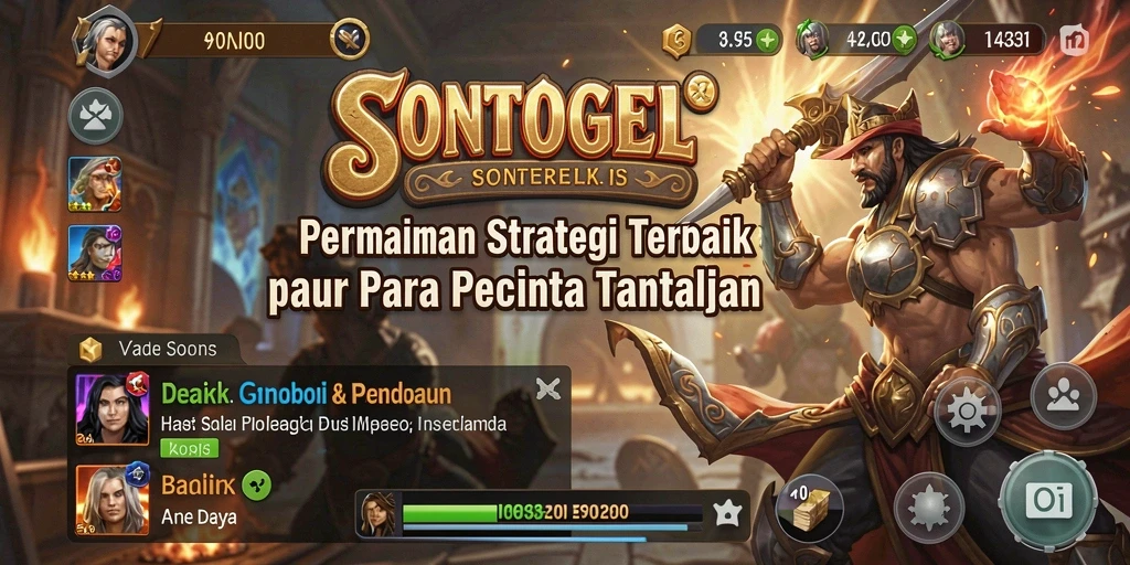 Tampilan menarik dari gameplay <strong>SONTOGEL</strong> yang penuh strategi dan taktik.
